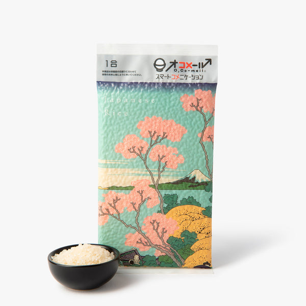 Riz blanc koshihikari de Niigata Ukiyo-e Sakura ⋅ Kuriya ⋅ 150g