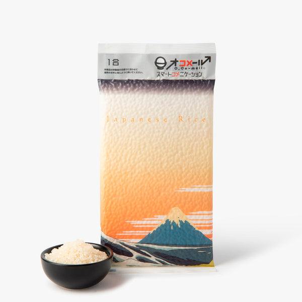 Riz blanc koshihikari de Niigata Ukiyo-e Mt. Fuji ⋅ Kuriya ⋅ 150g