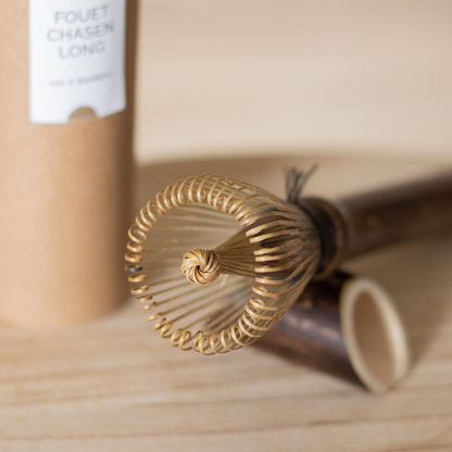 Long fouet à matcha chasen en bambou 32 branches ⋅ Anatae