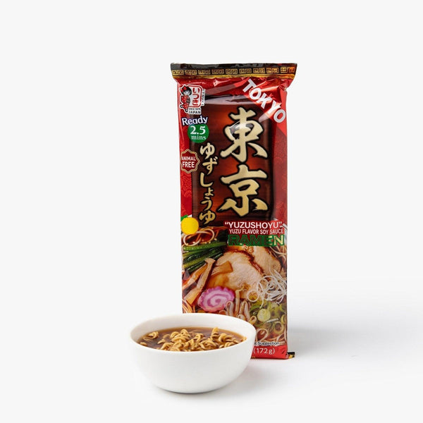Ramen au yuzu et à la sauce soja vegan 2 portions ⋅ Itsuki Foods ⋅ 172g