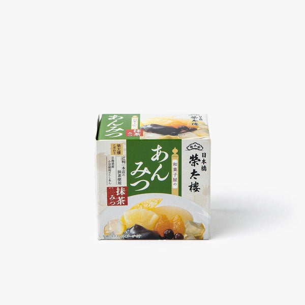 Gelées et fruits au haricot rouge azuki et au matcha ⋅ Eitaro Confectionary ⋅ 225g