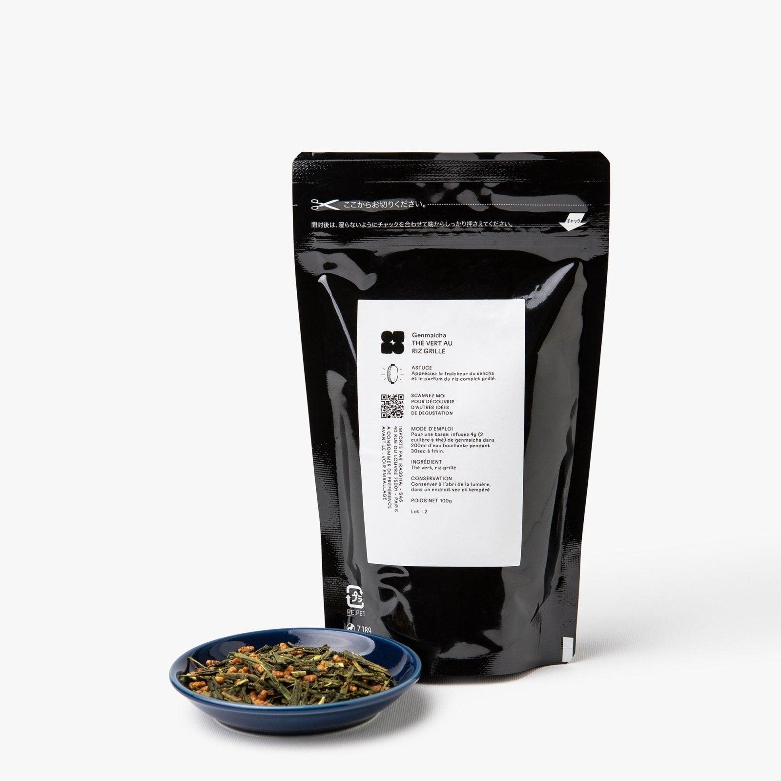 Grüner Tee mit geröstetem Reis - Genmaicha lose - 100g - Sasaki seicha - iRASSHAi