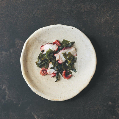 Octopus and wakame in vinegar