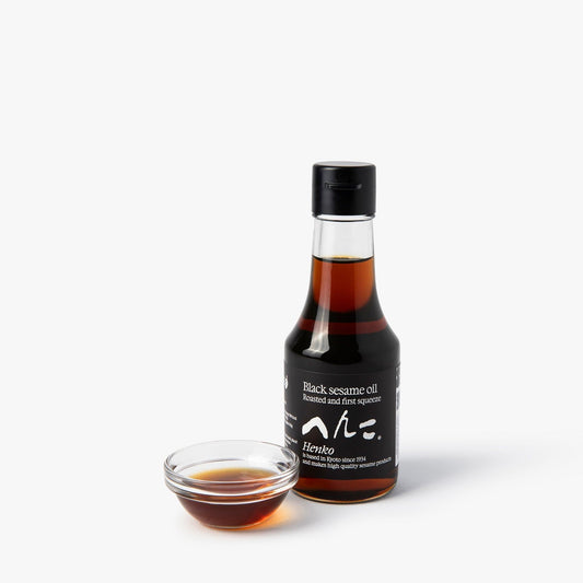 Intense roasted black sesame oil ⋅ Henko ⋅ 140g