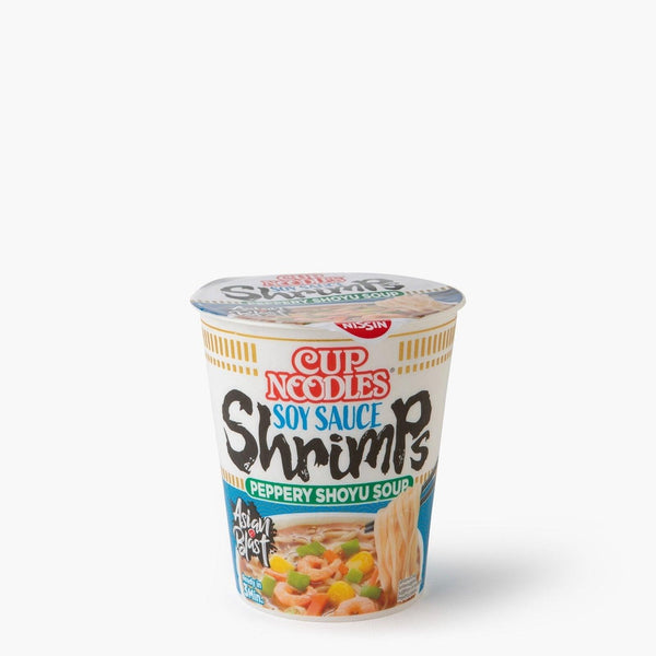 Instant ramen with shrimp and soy sauce ⋅ Nissin ⋅ 63g