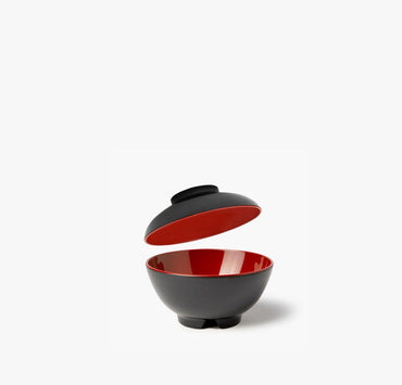 Tapa de sopera de miso, negra ⋅ Maruyama Stainless