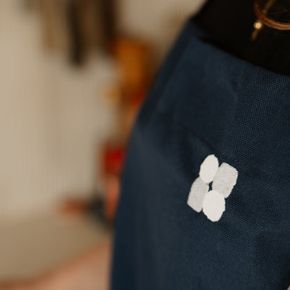 Delantal de cocina azul iRASSHAi ⋅ iRASSHAi