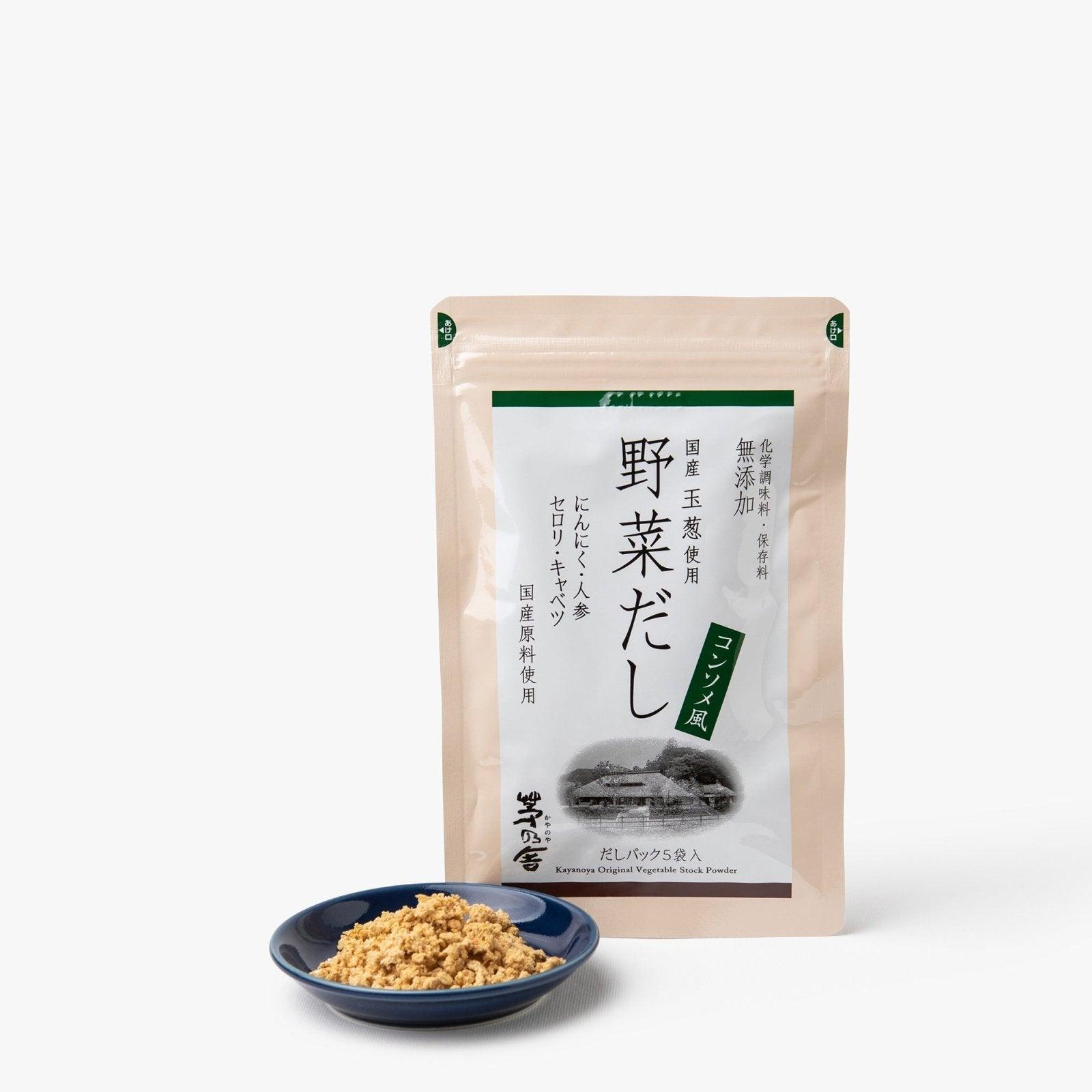 Caldo Vegetal Dashi 5 sobres - 40g - Kayanoya - iRASSHAi