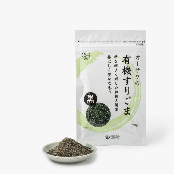 Semillas de sésamo negro trituradas ⋅ Ohsawa ⋅ 70g