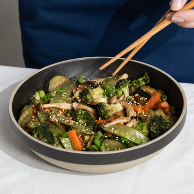 Recette Poêlée de légumes à la sauce soja