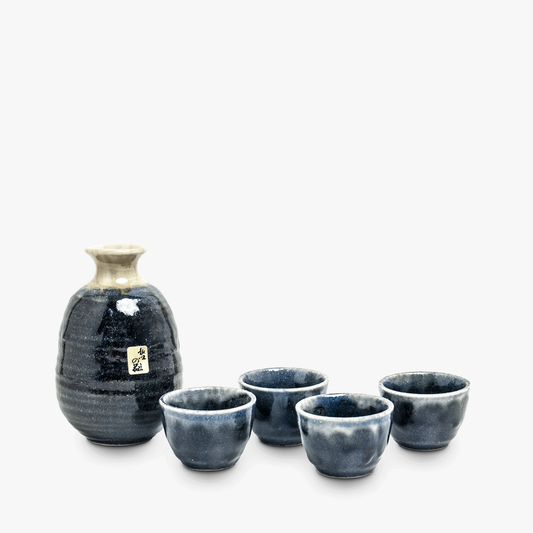 Set da sakè blu notte ⋅ Emro Aziatica