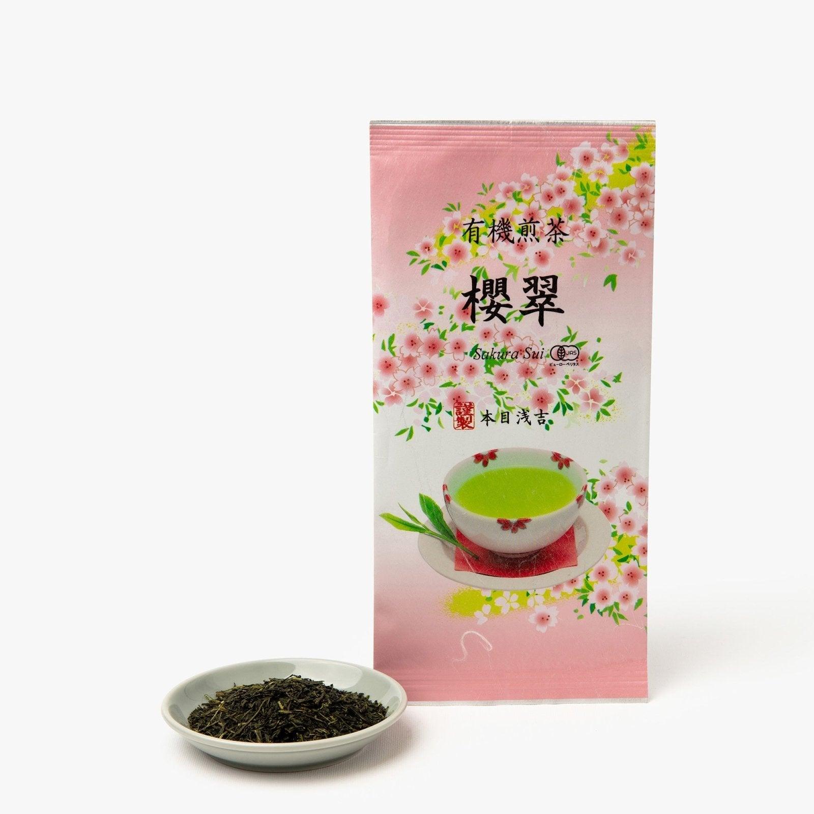 Tè verde Sencha sakura sui - sfuso - 50 g - Asakichi Shoten Men - iRASSHAi