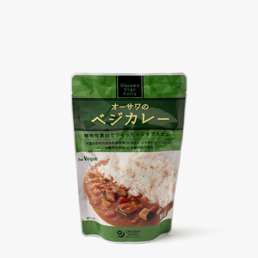 Curry vegetariano delicato - 210 g - Ohsawa - iRASSHAi