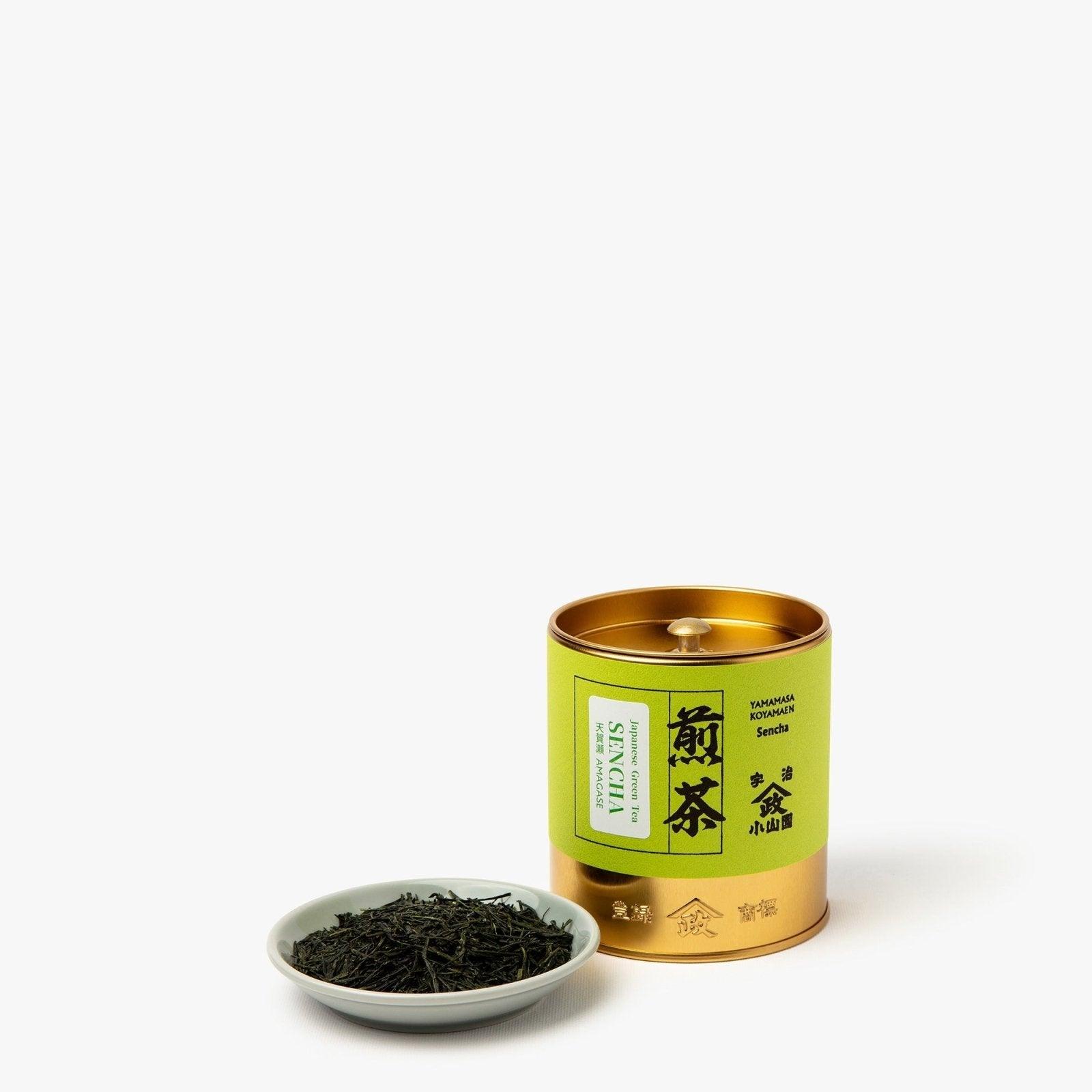 Tè verde Uji sencha in lattina - sfuso 100 g - Yamamasa Koyamaen - iRASSHAi