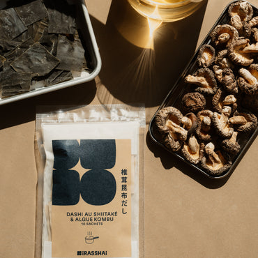 Vegan Shiitake Dashi 8 zakjes ⋅ Kanejo voor iRASSHAi ⋅ 56g