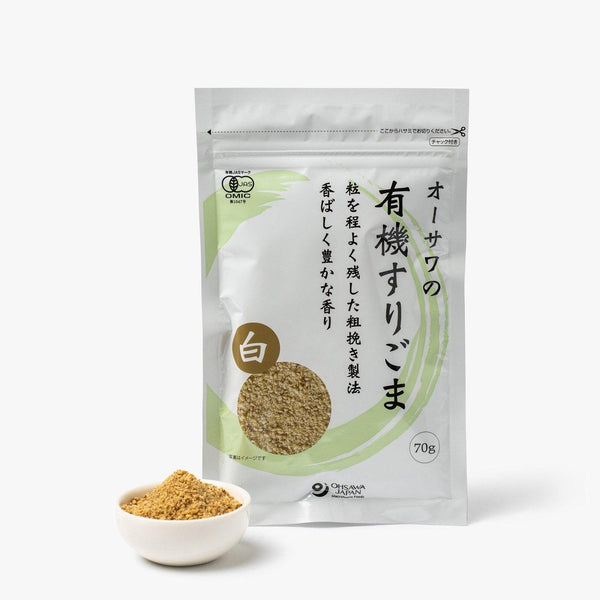 Gemalen witte sesamzaadjes ⋅ Ohsawa ⋅ 70g