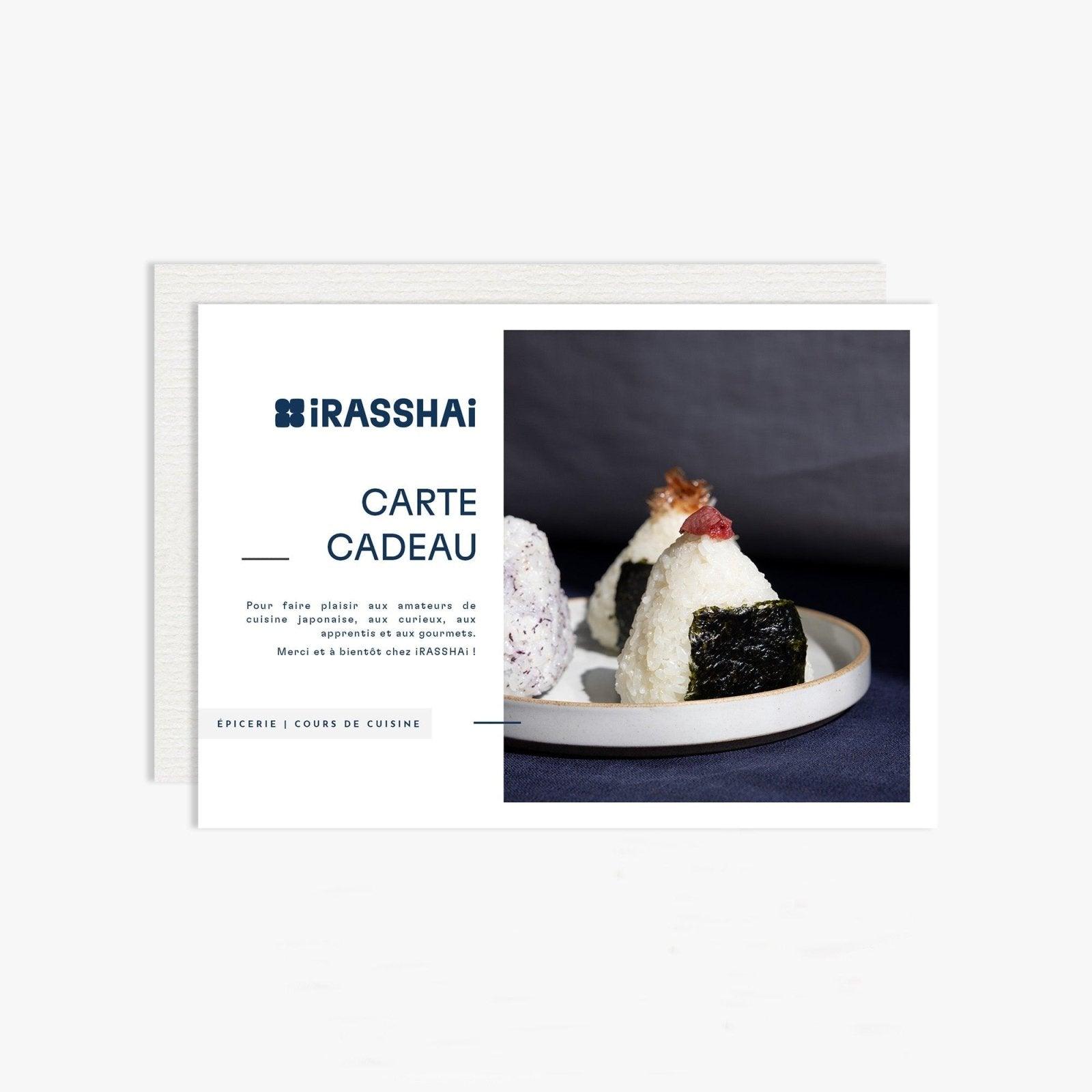 iRASSHAi Cadeaubon - iRASSHAi - iRASSHAi