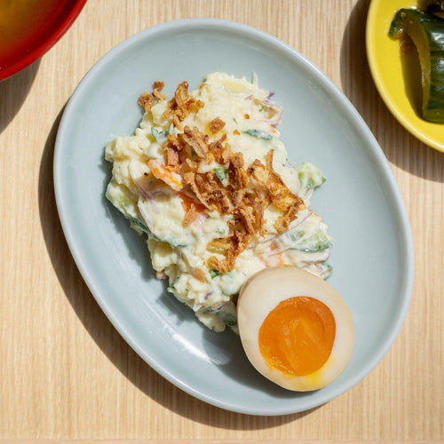Salada de batata japonesa, "poteto salada" - iRASSHAi