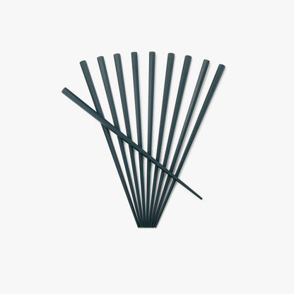 Conjunto de 5 pares de pauzinhos verdes - Kawai - Kawai - iRASSHAi