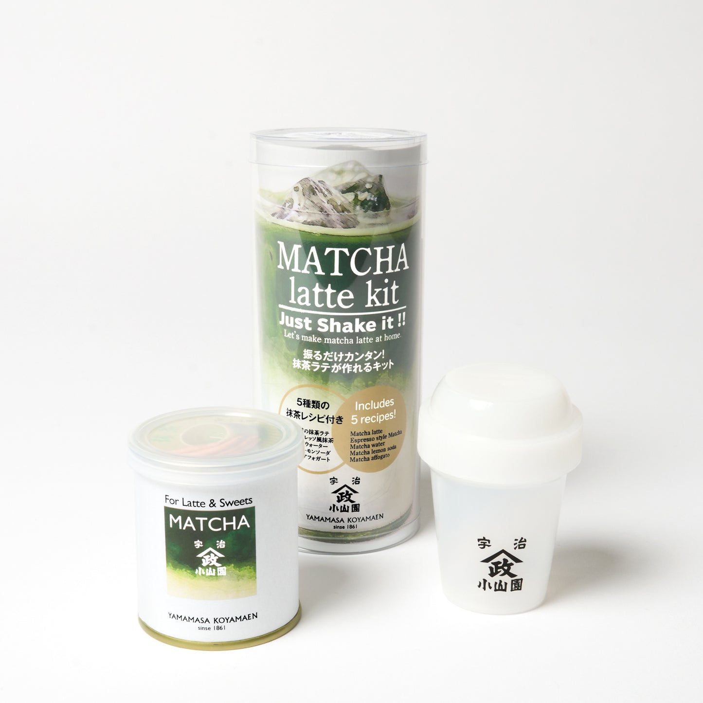 Kit para matcha latte ⋅ Yamamasa Koyamaen ⋅ 30g