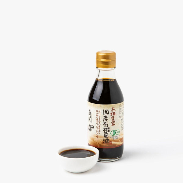 Molho de soja intenso fermentado em barris de cipreste ⋅ Adachi Jozo ⋅ 200ml