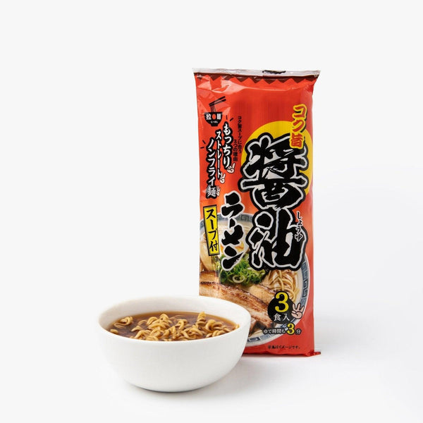 Ramen com molho de soja vegan 3 porções ⋅ Tanaka Bussan ⋅ 248g