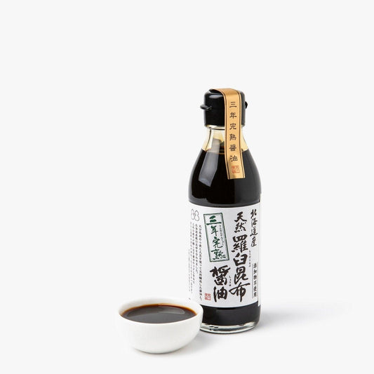 Molho de soja com infusão de algas kombu - 200ml - Fuji Shokuhin - iRASSHAi