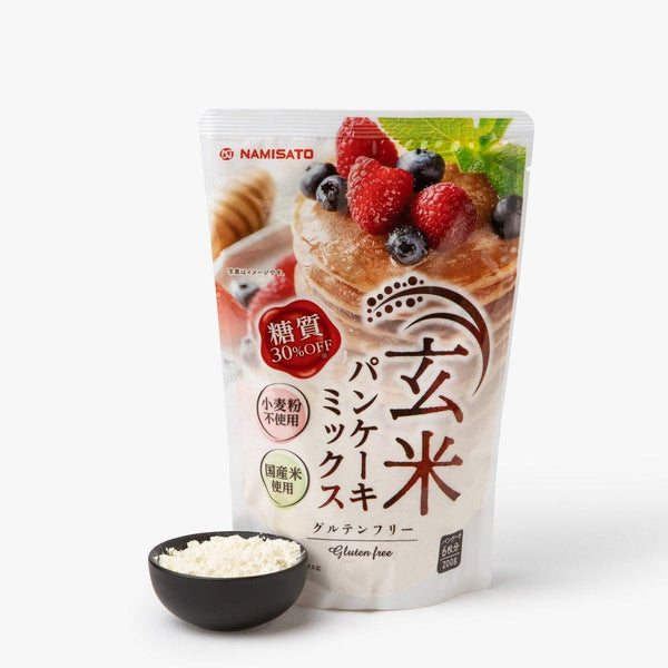Mistura de farinha de arroz integral para panquecas ⋅ Namisato ⋅ 200g