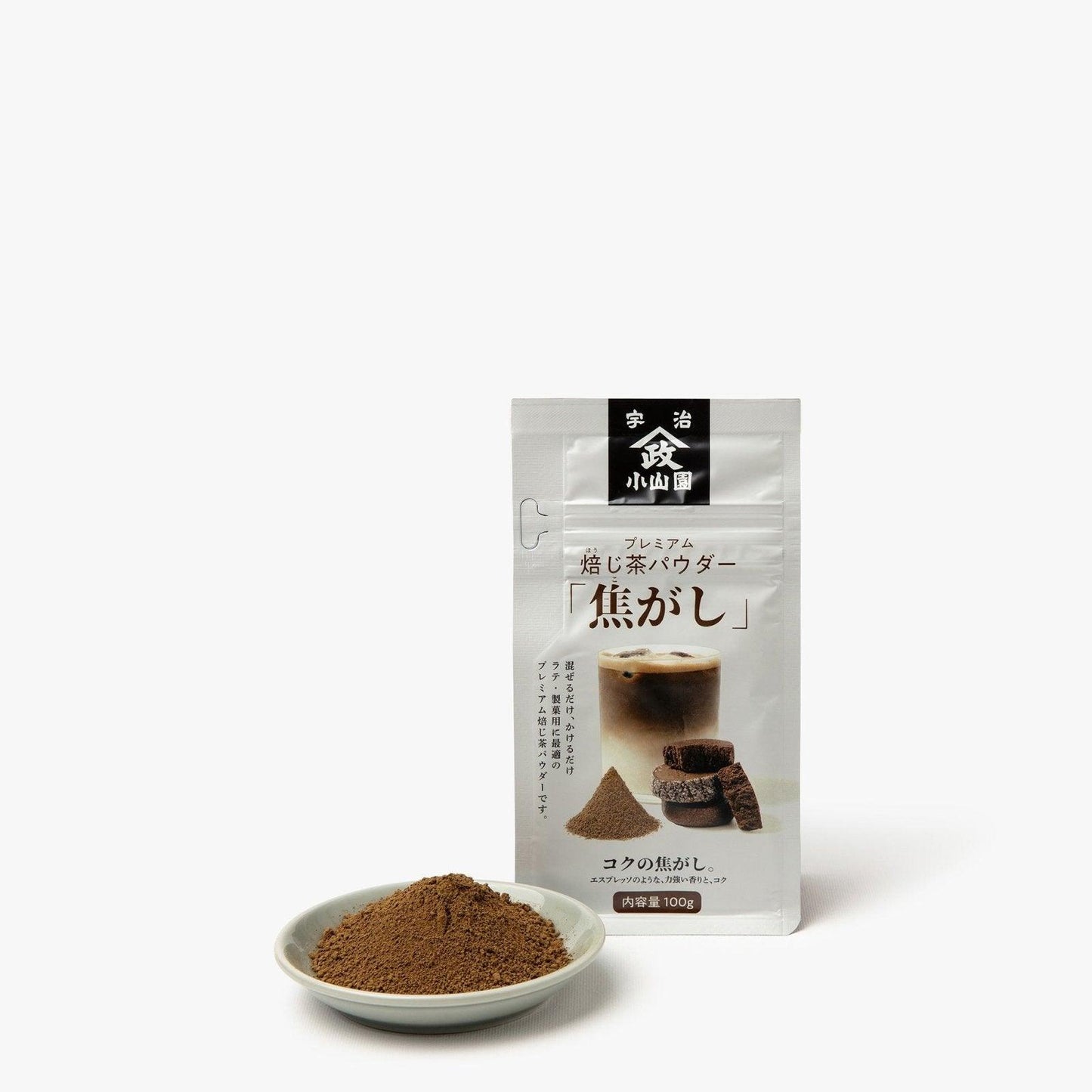 Chá Verde Torrado em Pó para Cozinhar - Hojicha Loose Powder - 100g - Yamamasa Koyamaen - iRASSHAi